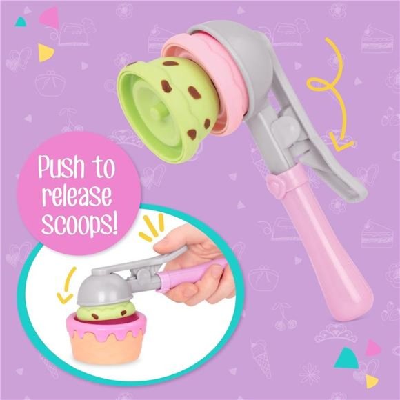 Toy Food – Ice Cream Set – Kitchen Accessories For Kids – Pretend Play - Picture 3 of 5